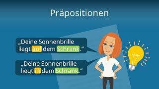 Präpositionen deutsch  Erklärung [upl. by Chelsey76]