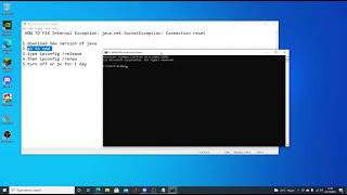 HOW TO FIX Internal Exception javanetSocketException Connection reset [upl. by Vinson440]