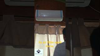 How to wash ac air filter  Haier AC air filter wash  Ac service [upl. by Pansir937]