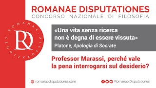 Professor Marassi perchè vale la pena interrogarsi sul desiderio [upl. by Wandy734]