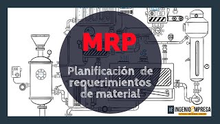 Cómo hacer un MRP Plan de requerimientos de material  EJEMPLO detallado [upl. by Garrot]