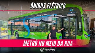 ÔNIBUS ELÉTRICO VEJA COMO ELE É FABRICADO [upl. by Atnamas]