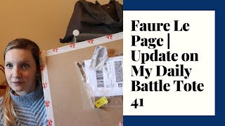 FAURÉ LE PAGE Daily Battle Tote 37 vs 35 Zipped Comparison [upl. by Nuriel]