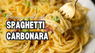 Make Spaghetti Carbonara in 30 Minutes [upl. by Schnapp]