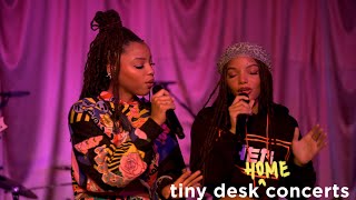 Chloe x Halle Tiny Desk Home Concert [upl. by Oicangi]