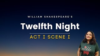 Twelfth Night  Act1 Scene1  Linebyline Explanation [upl. by Watters312]