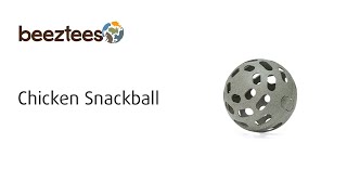 Beeztees  Chicken Snackball [upl. by Cybil279]