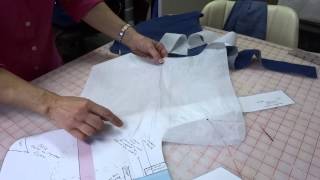 Jeans Purse Pattern Adjustment [upl. by Lockwood]