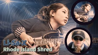 LisaX Rhode Island Shred NAMM 2016 4K [upl. by Maro]