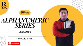 ALPHANUMERIC SERIES from basic best guide for beginners banking reasoning alphanumericseries [upl. by Soloma]