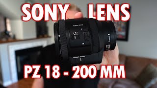 Sony Power Zoom Lens 18200mm [upl. by Neb]