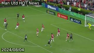 Video Casemiro humbled Fabio Carvalho opens scoring vs Man United in opening 10 minutes [upl. by Greff863]