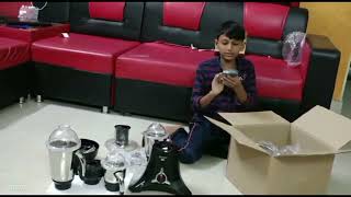 Vidiem ADC mixer grinder with chopper unboxing malayalam demo [upl. by Nosretep533]