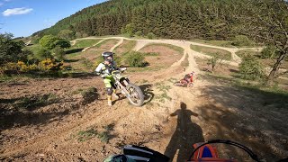 H20 ENDURO PRACTICE TRACK IN THE DRY IS SO SICK [upl. by Ilrebmyk]