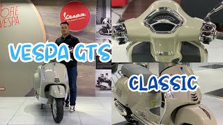 Vespa GTS 150 Classic 2024 Có Gì Cập Nhật Giá Bán Tại Đại Lý Cuối Năm 2024 [upl. by Ahselet]