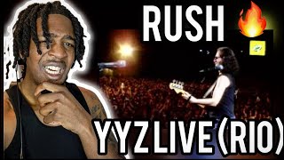 FIRST TIME WATCHING Rush  YYZ Live Rio  REACTION [upl. by Massey]