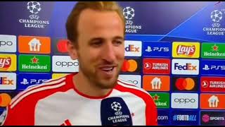 Harry Kane Post Match Interview Bayern Munich vs Real Madrid 22 [upl. by Merrili]