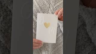 EASY Personalised Card with Cricut  Transfer vinyl WITHOUT damaging card cricuttips shorts [upl. by Yaf]