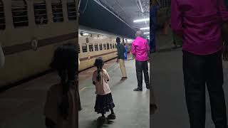 one old man got strucked at platform in villupuram railway station railway platform villupuram [upl. by Afnin]