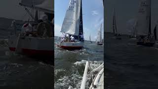 Mid pack mark rounding 2024 J30 North American Championships [upl. by Bultman101]