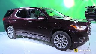 2018 Chevrolet Traverse  Exterior and Interior Walkaround  Debut at 2017 Detroit Auto Show [upl. by Santiago]