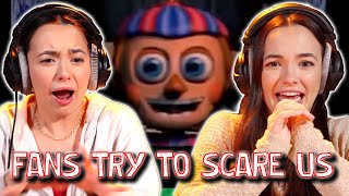 Our Fans Try to SCARE Us  Merrell Twins [upl. by Ahsienom]