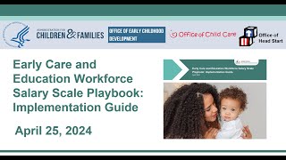 Early Care and Education Workforce Salary Scale Playbook Implementation Guide [upl. by Chambers]