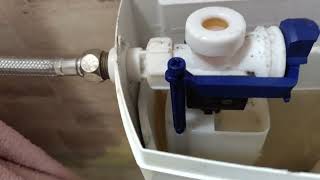 reglare nivel apa rezorvor toaleta wc How do you adjust the water level in the toilet tank [upl. by Temp]