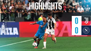 Highlights  Juventus  Napoli 00  Serie A  5ª giornata [upl. by Enaile]