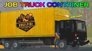 JOB BARU KERJA TRUCK CONTAINER DI ANGELPINE ROLEPLAY  GTASAMP [upl. by Niaz]