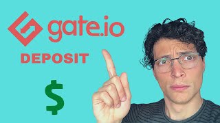 How to Deposit Money on Gateio Exchange  Simple Tutorial [upl. by Toh232]