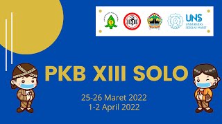 PKB IKA XIII 26 Maret 2022 [upl. by Leveridge]