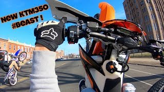 MY NEW KTM350 IS A BEAST   BRAAP VLOGS [upl. by Venice336]