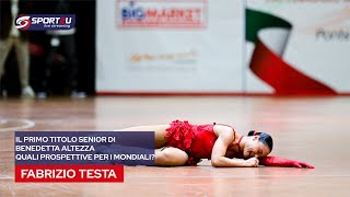 Figure2u il primo titolo Senior di Benedetta Altezza Quali prospettive per i Mondiali [upl. by Arahc514]