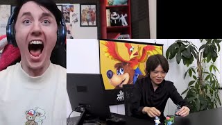 dawko reacts to sans in smash bros but his reaction is extremely delayed [upl. by Eustis]