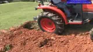 How to  Plow a Garden Single Bottom Plow 3pt Hitch [upl. by Elnar]