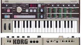 Korg Microkorg  Vocoder demo DAW recording [upl. by Maddy]