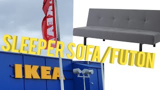 Ikea Balkarp Sleeper SofaFuton  Set Up and Review [upl. by Marni325]