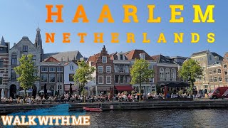 HAARLEM  Netherlands  4K Walking tour haarlem netherlands [upl. by Ahtel846]