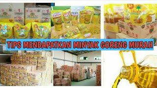 BISNIS SEMBAKO  TIPS MENDAPATKAN MINYAK GORENG HARGA PABRIK MURAH [upl. by Cathie]