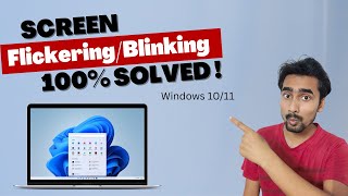 Fix Screen Flickering or Blinking Problem in Windows 111087 Laptops amp PC  Screen Flashing [upl. by Gitlow252]