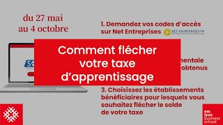 Taxe dapprentissage 2024  Comment flécher le solde de votre taxe dapprentissage [upl. by Medea940]