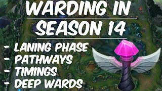 Warding in Season 14 Part 2 Laning Phase  Pathways Timings and Deep Wards [upl. by Grefer]