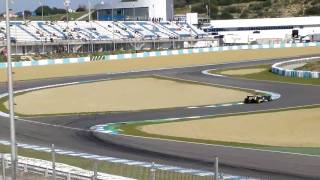 F1 Testing 2011  Jerez Racetrack [upl. by Lenee]