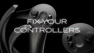 How To FixCalibrate VALVE INDEX CONTROLLERS [upl. by Naujtna877]