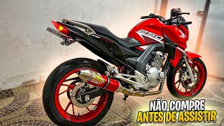 O QUE A HONDA NÃO TE CONTA SOBRE A CB TWISTER 250 [upl. by Kawai]