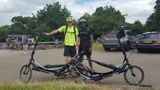 ElliptiGO 11R TimeTrial Around Richmond Park In London [upl. by Cheria]