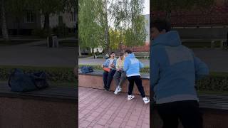 Where did this moustached man look🤣 emotion prank joke funny [upl. by Ahsem]