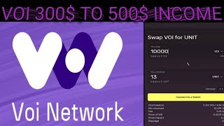 Tutorial Voi Task Nomadex reward 100 confirm 300 to 500 kups [upl. by Littlejohn]