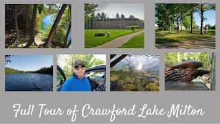 Vlog 040 Full Tour of Crawford lake conservation Area Iroquois Village AutumnCampbellville Canada [upl. by Aciretahs12]